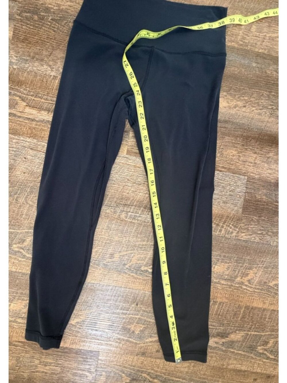 Lululemon Leggings Soft Black Women’s Estimated Size 8/10 Yoga - Picture 7 of 8